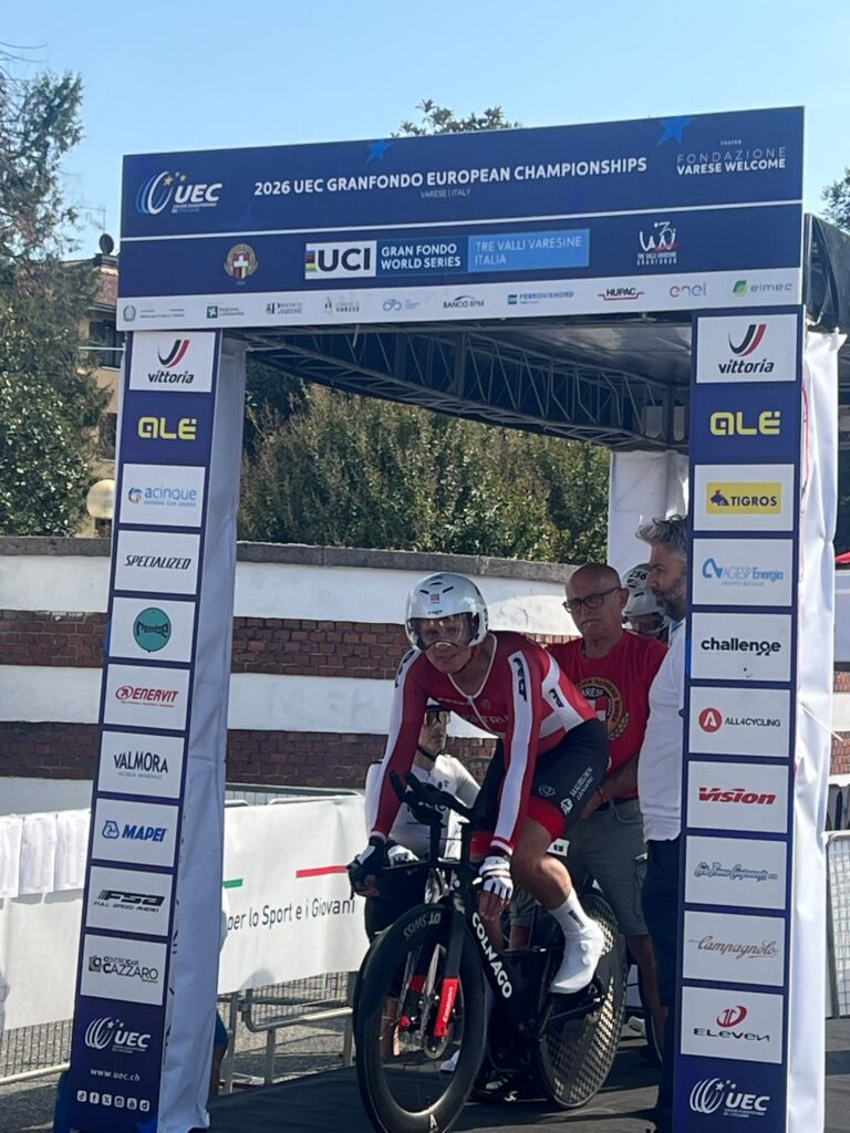 Starkes Zeitfahren, chaotisches Straßenrennen – bei der Masters-EM in Varese